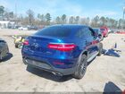 2018 Mercedes-benz Glc 300 Coupe 4matic Синий vin: WDC0J4KB6JF356934