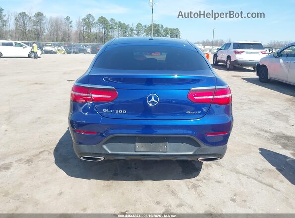 WDC0J4KB6JF356934 2018 MERCEDES-BENZ GLC 300 COUPE Синий 