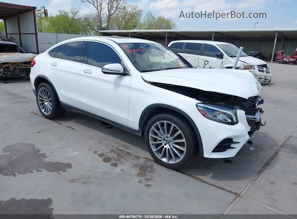 WDC0J4KB6KF667362 2019 MERCEDES-BENZ GLC 300 COUPE White Przód prawy