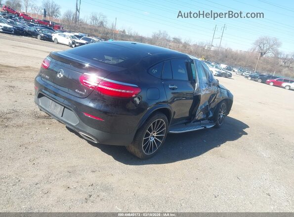 WDC0J4KB7HF243360 2017 MERCEDES-BENZ GLC 300 COUPE Черный Задняя правая четверть
