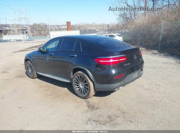 WDC0J4KB7HF243360 2017 MERCEDES-BENZ GLC 300 COUPE Черный Задняя левая четверть