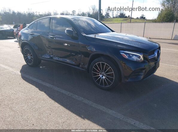 WDC0J4KB7JF300937 2018 MERCEDES-BENZ GLC 300 COUPE Черный Передняя правая четверть