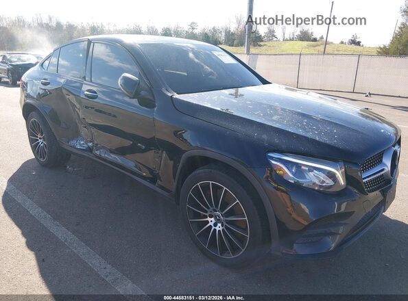 WDC0J4KB7JF300937 2018 MERCEDES-BENZ GLC 300 COUPE Черный Вид спереди