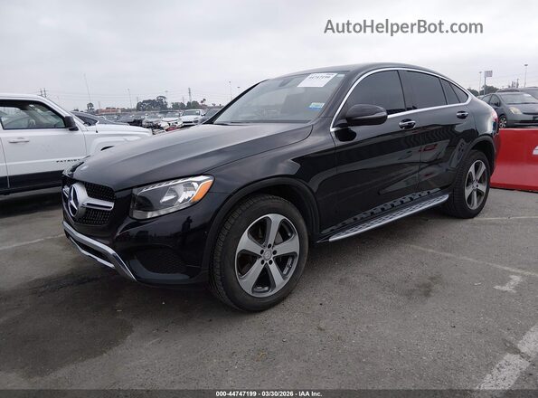 WDC0J4KB9HF160934 2017 MERCEDES-BENZ GLC 300 COUPE Black Передня ліва чверть