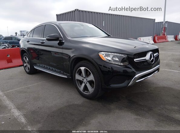 WDC0J4KB9HF160934 2017 MERCEDES-BENZ GLC 300 COUPE Black Передня права чверть
