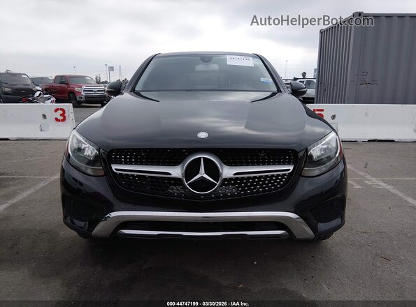 WDC0J4KB9HF160934 2017 MERCEDES-BENZ GLC 300 COUPE Black Вид щитка приладів