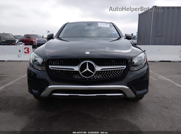 WDC0J4KB9HF160934 2017 MERCEDES-BENZ GLC 300 COUPE Black Вид спереду