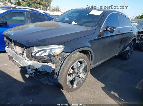 WDC0J4KB9JF402207 2018 MERCEDES-BENZ GLC 300 COUPE Черный Передняя левая четверть