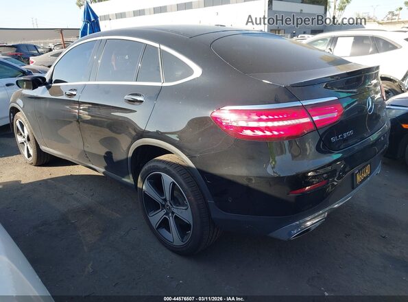 WDC0J4KB9JF402207 2018 MERCEDES-BENZ GLC 300 COUPE Черный Задняя левая четверть