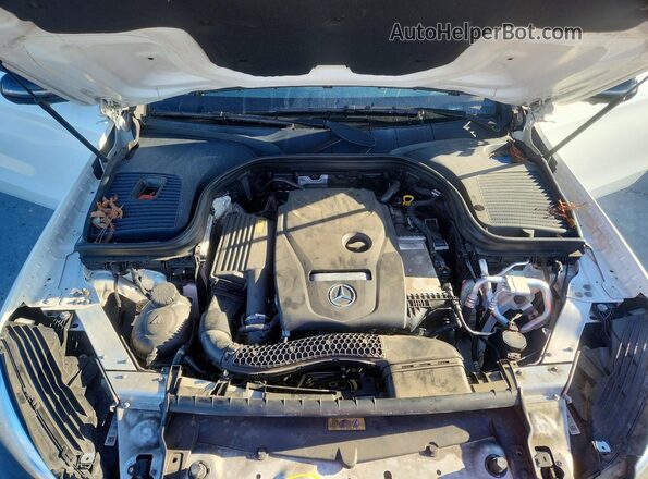 WDC0J4KB9KF664553 2019 MERCEDES-BENZ GLC-CLASS White Engine compartment view