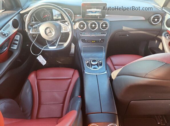 WDC0J4KB9KF664553 2019 MERCEDES-BENZ GLC-CLASS White Dashboard view