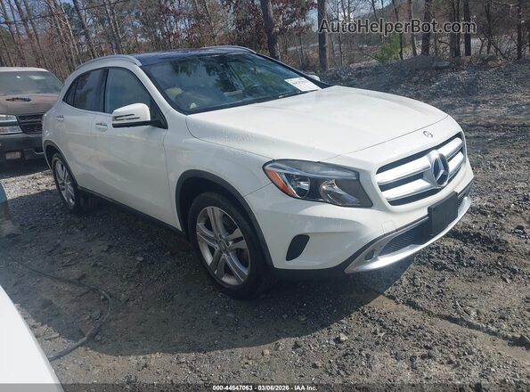 WDCTG4EB0GJ207187 2016 MERCEDES-BENZ GLA 250 White Передня права чверть