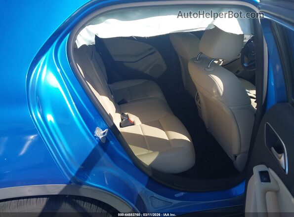 WDCTG4EB0HJ339917 2017 MERCEDES-BENZ GLA 250 Blue VIN კოდის სტიკერის ხედი