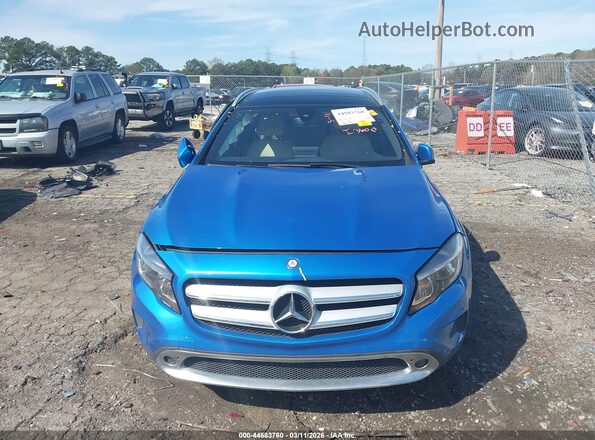 WDCTG4EB0HJ339917 2017 MERCEDES-BENZ GLA 250 Blue ხელსაწყოთა პანელის ხედი