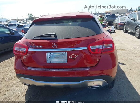 WDCTG4EB0JJ436637 2018 MERCEDES-BENZ GLA 250 Red 