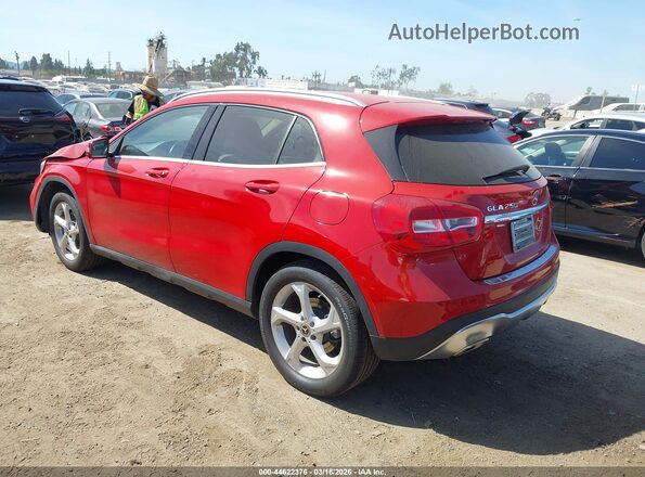WDCTG4EB0JJ436637 2018 MERCEDES-BENZ GLA 250 Red Rear left