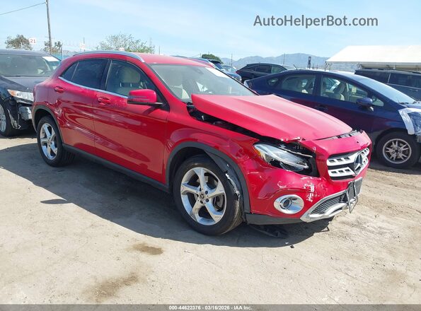 WDCTG4EB0JJ436637 2018 MERCEDES-BENZ GLA 250 Red Front right