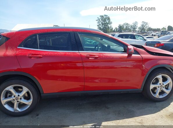 WDCTG4EB0JJ436637 2018 MERCEDES-BENZ GLA 250 Red Rear interior view
