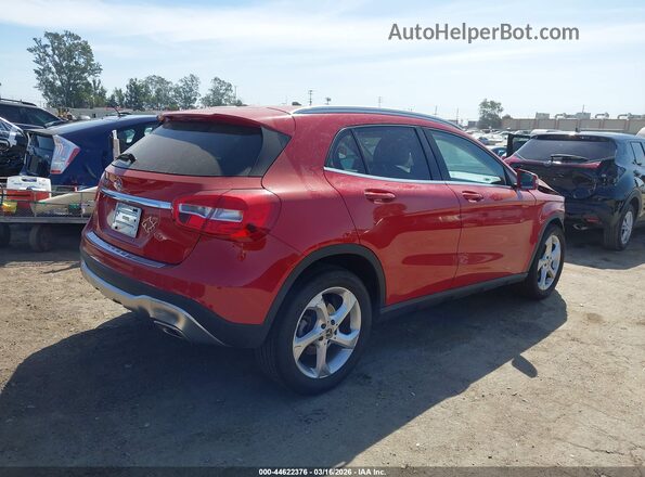 WDCTG4EB0JJ436637 2018 MERCEDES-BENZ GLA 250 Red Rear right