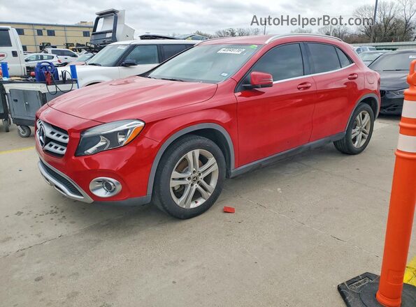 WDCTG4EB1JJ479027 2018 MERCEDES-BENZ GLA-CLASS Red Tył lewy