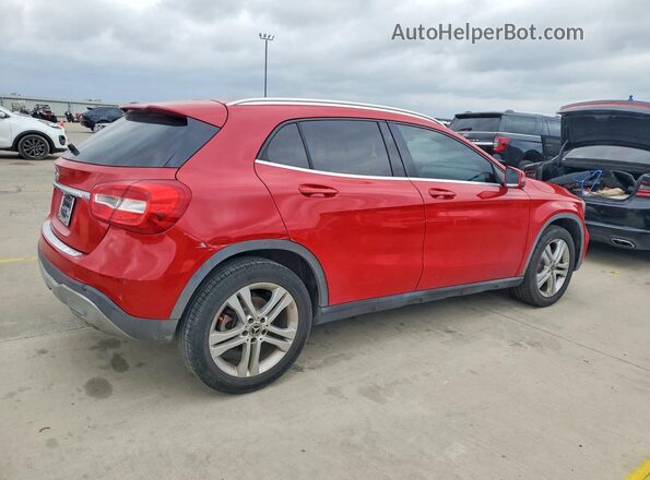 WDCTG4EB1JJ479027 2018 MERCEDES-BENZ GLA-CLASS Red Przód prawy