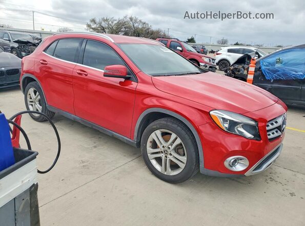 WDCTG4EB1JJ479027 2018 MERCEDES-BENZ GLA-CLASS Red Widok z przodu