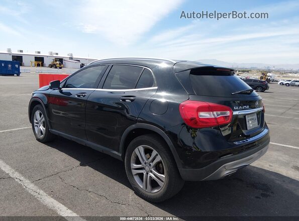 WDCTG4EB3GJ227403 2016 MERCEDES-BENZ GLA 250 Black Tył lewy