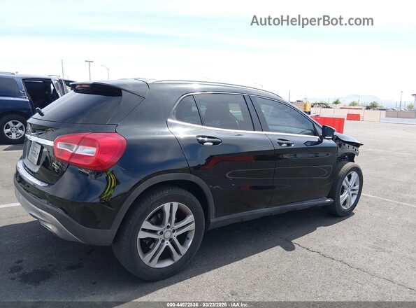 WDCTG4EB3GJ227403 2016 MERCEDES-BENZ GLA 250 Black Tył prawy