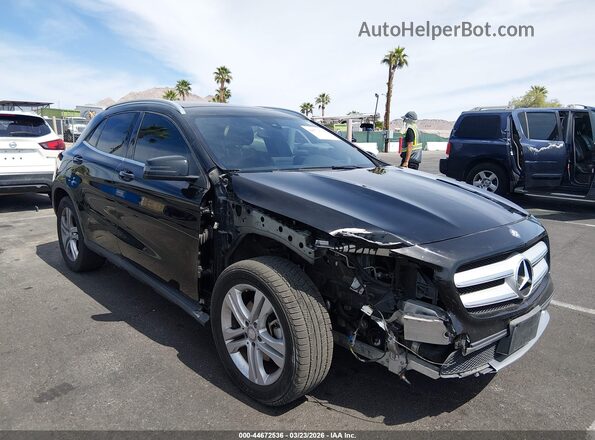 WDCTG4EB3GJ227403 2016 MERCEDES-BENZ GLA 250 Black Przód prawy