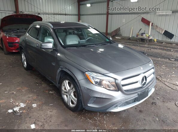 WDCTG4EB4GJ208987 2016 MERCEDES-BENZ GLA 250 Gray Передня права чверть