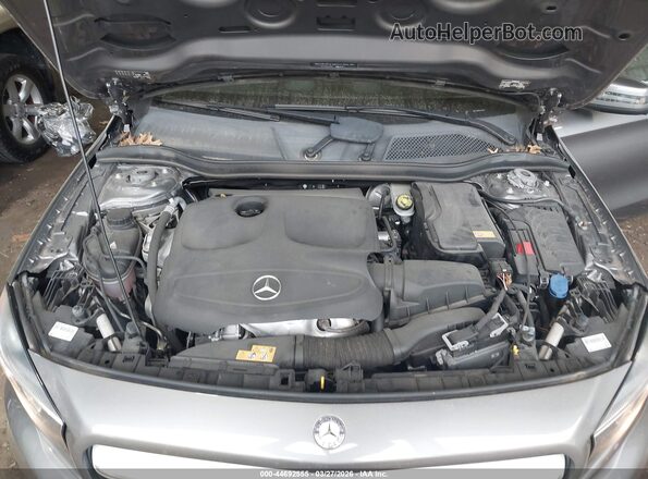 WDCTG4EB4GJ208987 2016 MERCEDES-BENZ GLA 250 Gray Вид ззаду