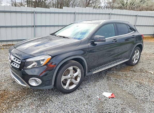 WDCTG4EB4JJ383408 2018 MERCEDES-BENZ GLA-CLASS Black Rear left