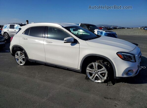 WDCTG4EB4KU003399 2019 MERCEDES-BENZ GLA Белый Передняя правая четверть