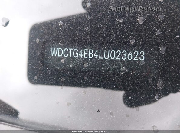 WDCTG4EB4LU023623 2020 MERCEDES-BENZ GLA 250 Cream Widok komory silnika