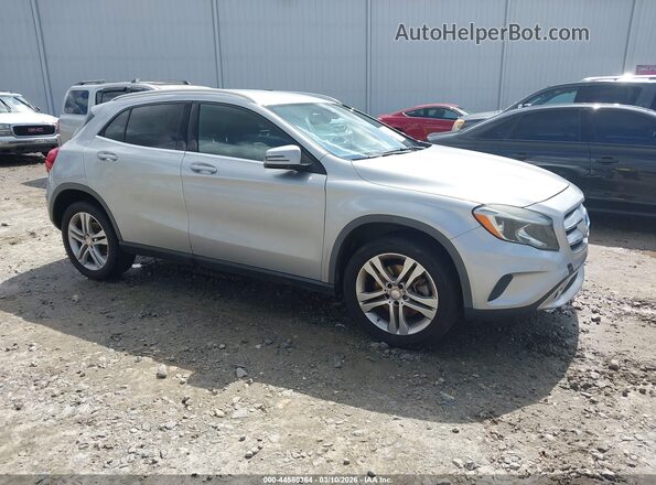 WDCTG4EB6GJ201586 2016 MERCEDES-BENZ GLA 250 Silver Передня права чверть