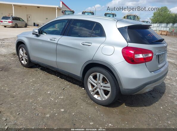 WDCTG4EB6GJ201586 2016 MERCEDES-BENZ GLA 250 Silver Задня ліва чверть