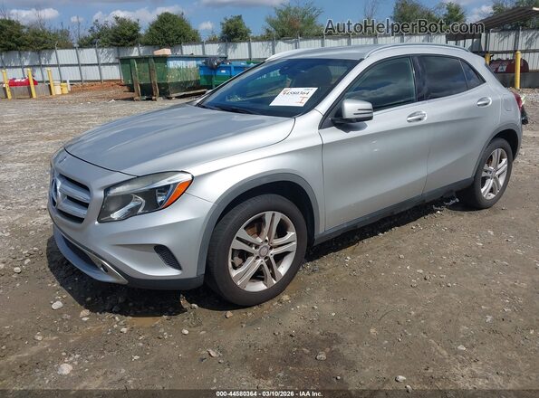 WDCTG4EB6GJ201586 2016 MERCEDES-BENZ GLA 250 Silver Передня ліва чверть