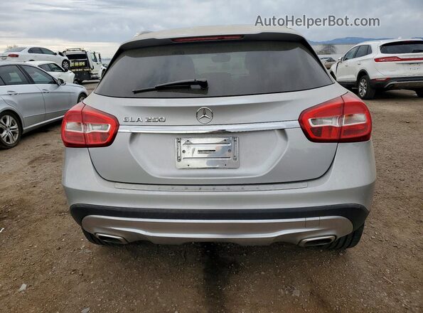 WDCTG4EB6GJ255678 2016 MERCEDES-BENZ GLA Серебряный Вид сзади
