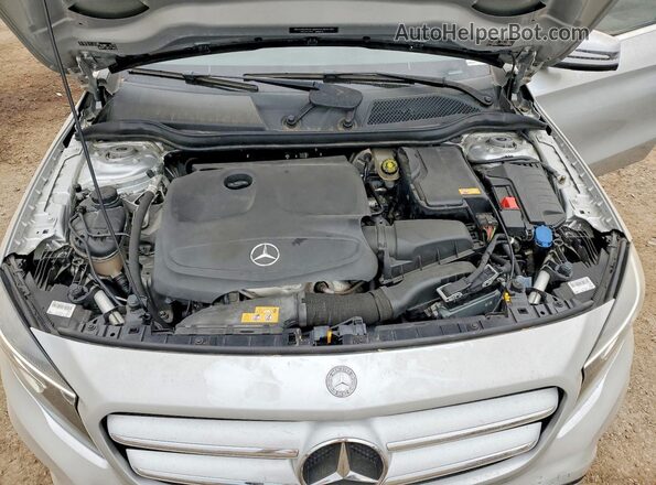WDCTG4EB6GJ255678 2016 MERCEDES-BENZ GLA Серебряный Вид задней части салона
