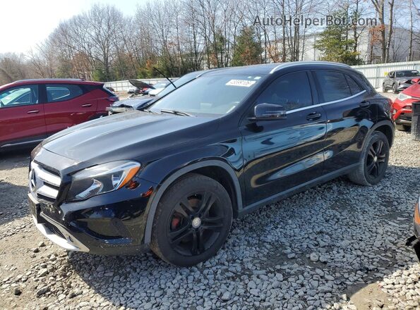 WDCTG4EB6HJ325049 2017 MERCEDES-BENZ GLA Black Передня ліва чверть