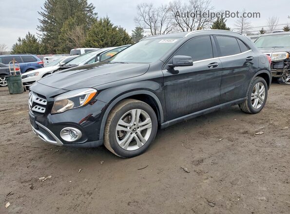 WDCTG4EB7KJ581806 2019 MERCEDES-BENZ GLA Black Առջևի ձախ երեք քառորդ տեսարան