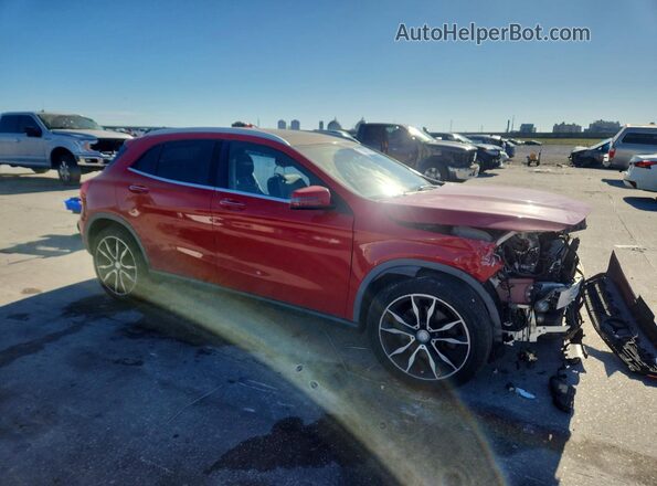 WDCTG4EB8GJ192485 2016 MERCEDES-BENZ GLA Red Przód prawy