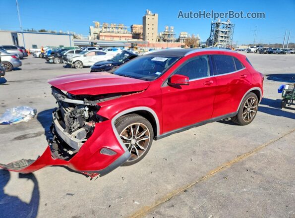 WDCTG4EB8GJ192485 2016 MERCEDES-BENZ GLA Red Przód lewy