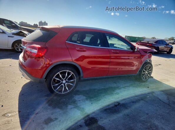 WDCTG4EB8GJ192485 2016 MERCEDES-BENZ GLA Red Tył prawy