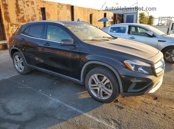 WDCTG4EB8GJ192809 2016 MERCEDES-BENZ GLA Black Przód prawy