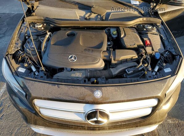 WDCTG4EB8GJ192809 2016 MERCEDES-BENZ GLA Black Widok wnętrza z tyłu