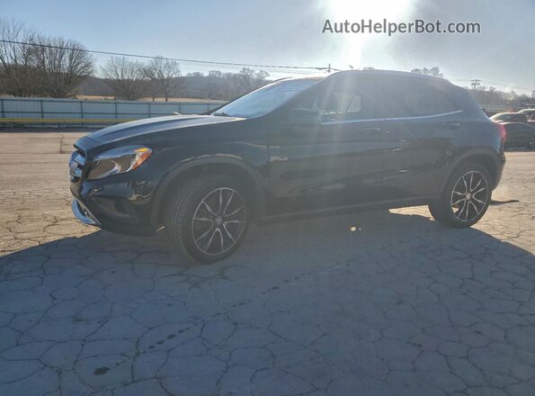 WDCTG4EB8HJ332536 2017 MERCEDES-BENZ GLA Black Przód lewy
