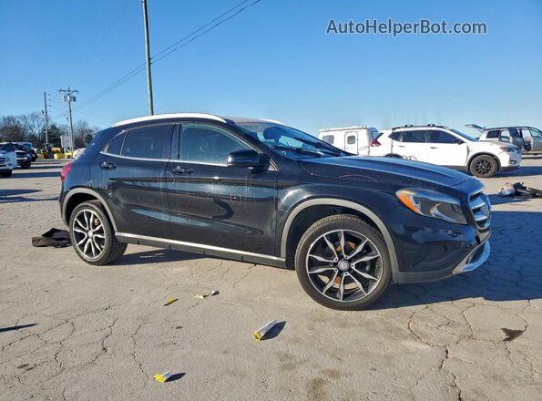 WDCTG4EB8HJ332536 2017 MERCEDES-BENZ GLA Black Przód prawy