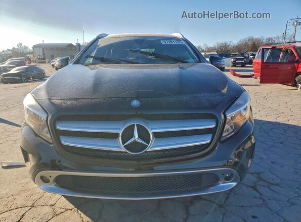 WDCTG4EB8HJ332536 2017 MERCEDES-BENZ GLA Black Widok z przodu