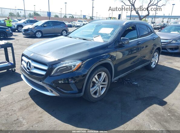 WDCTG4EB9GJ212212 2016 MERCEDES-BENZ GLA 250 Black Передня ліва чверть